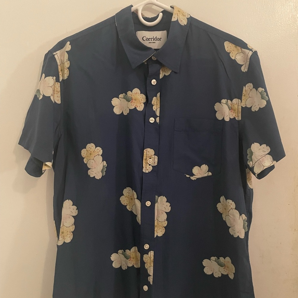 corridor button down shirt
